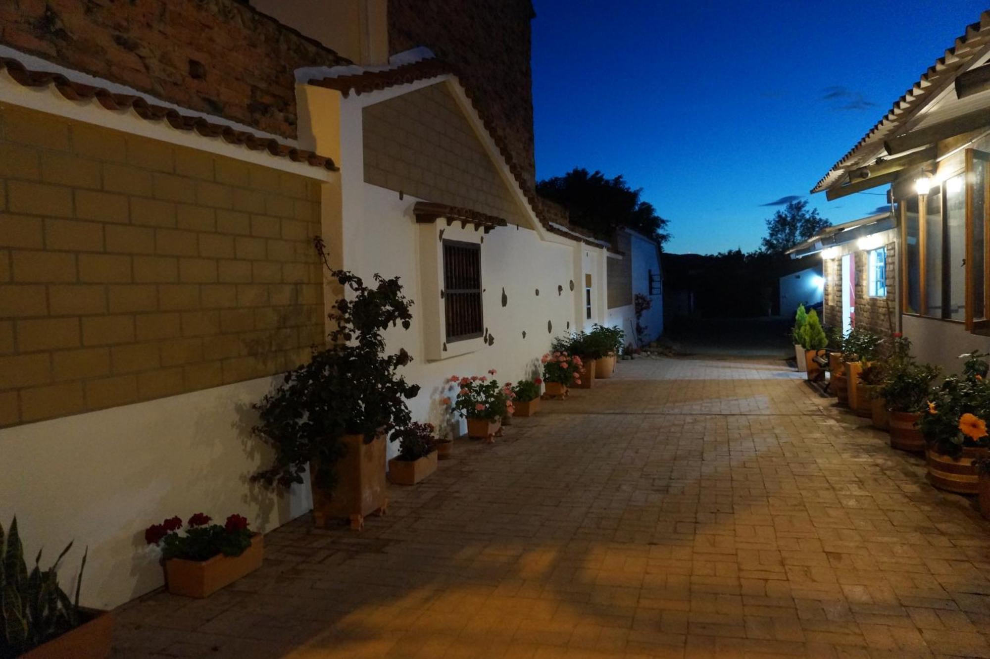 Hospedaje Plaza Villa De Leyva Eksteriør billede