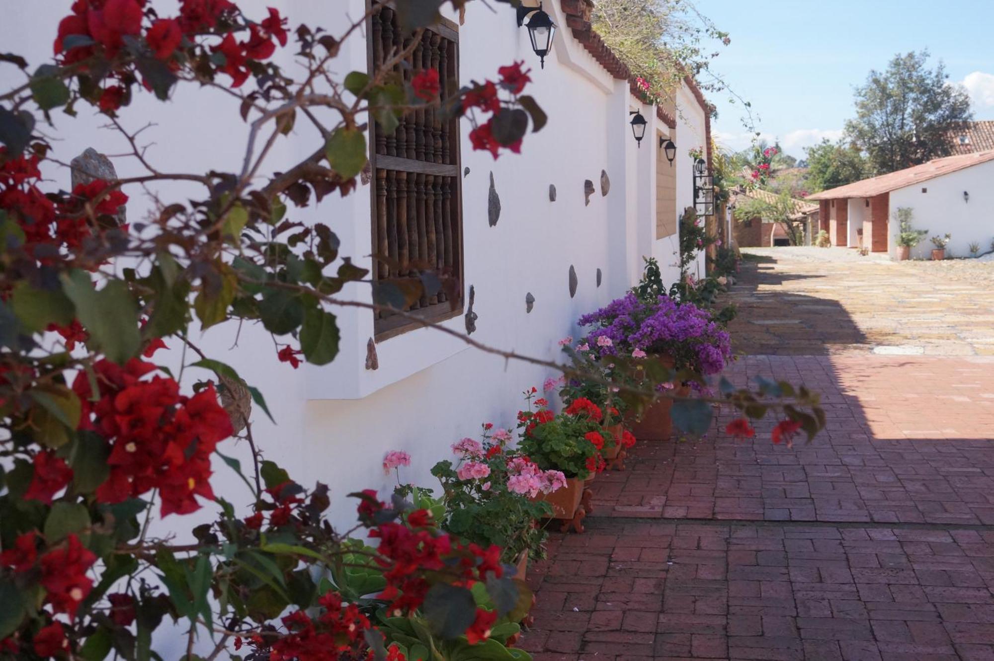 Hospedaje Plaza Villa De Leyva Eksteriør billede