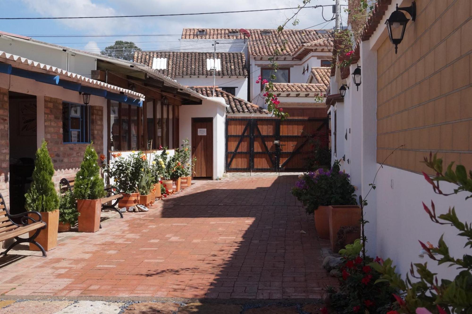 Hospedaje Plaza Villa De Leyva Eksteriør billede